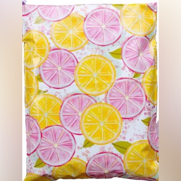 Set of 10:  14.5”x19” LemonadeSelf Sealing Poly Mailers - Picture 1 of 1